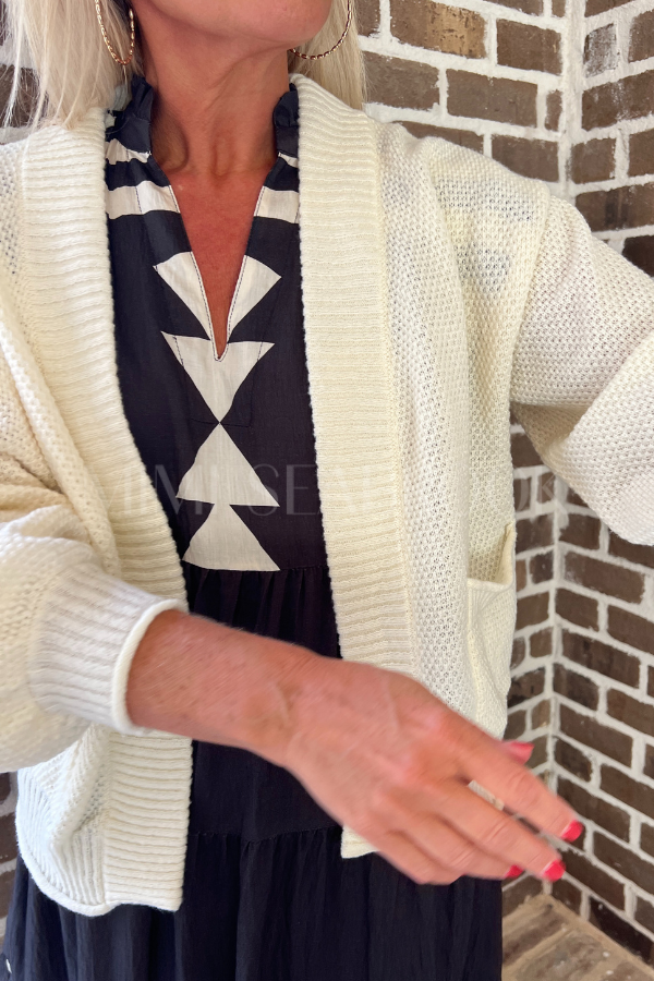 Regency sweater, cream