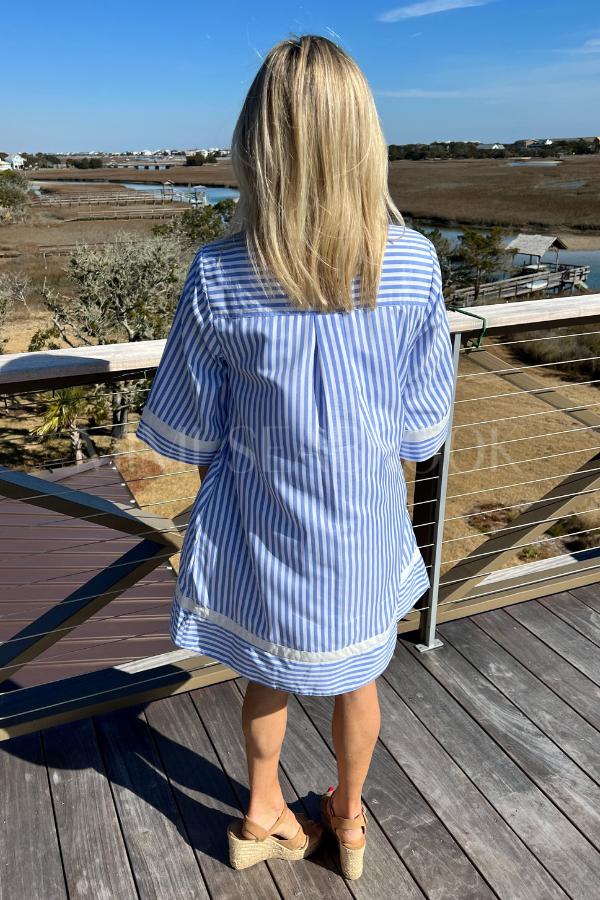 Risinger dress, light blue