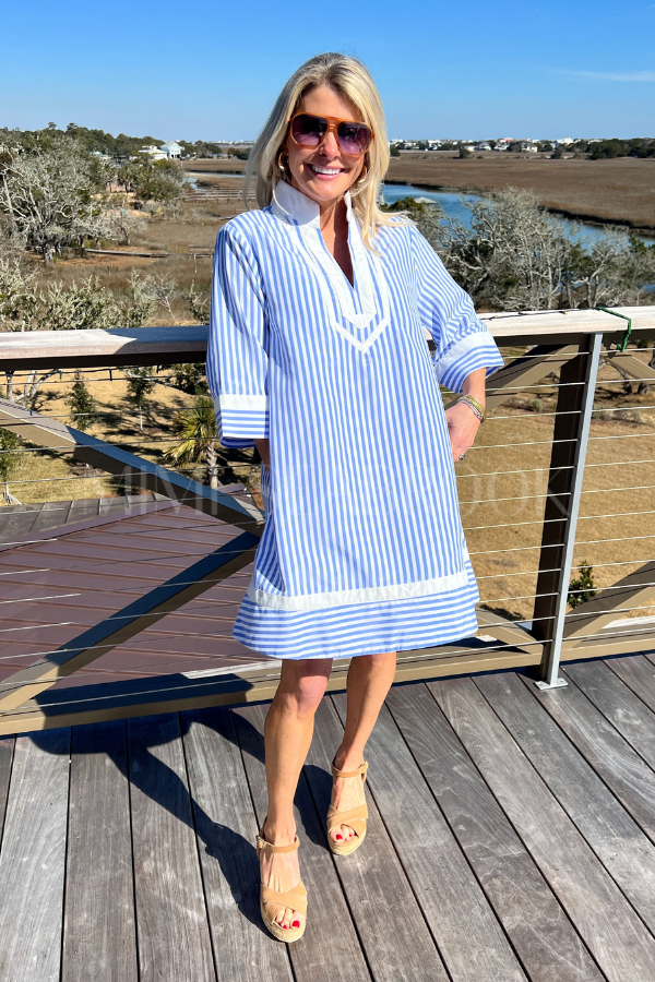 Risinger dress, light blue