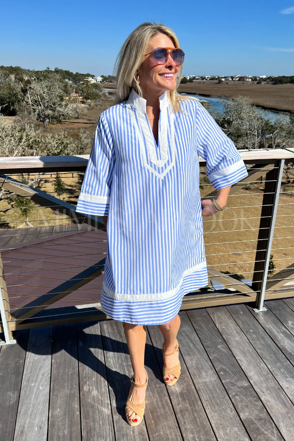 Risinger dress, light blue