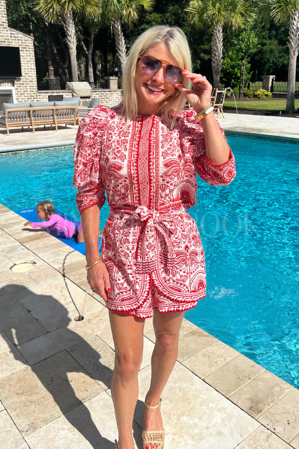 River Ride Red Blouse by Farm Rio