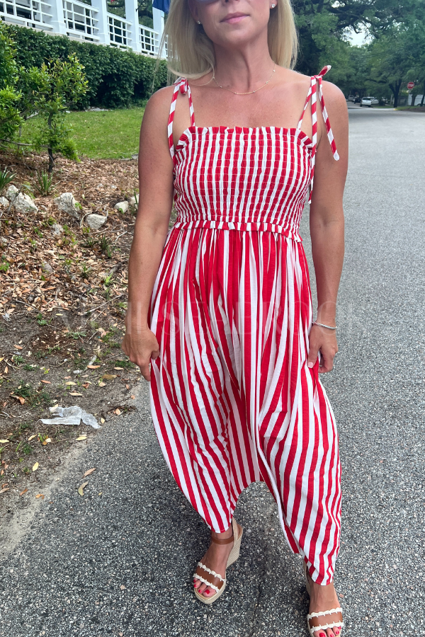 Robbins dress, red