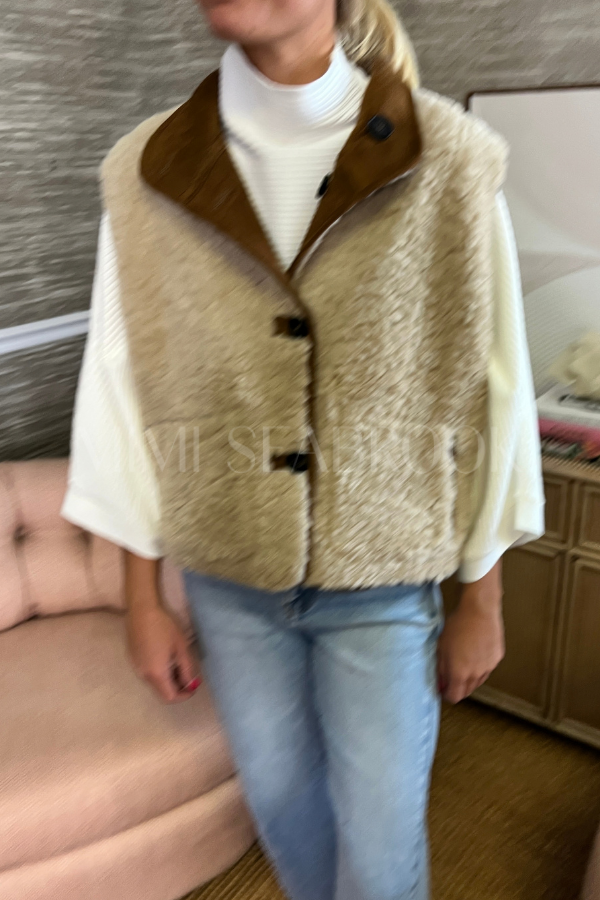 Robinson reversible vest jacket
