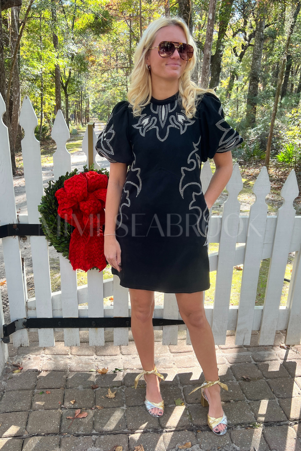 Rodgers dress, black