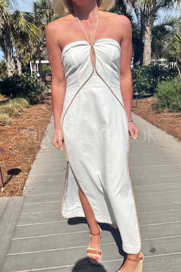 Romy dress, off white