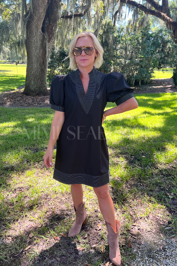 Rosalee dress, black