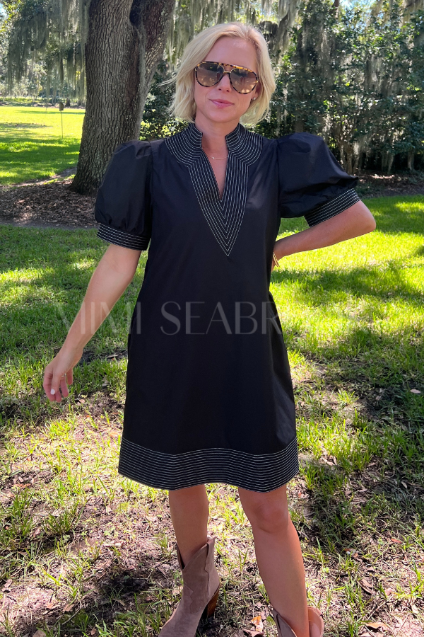 Rosalee dress, black