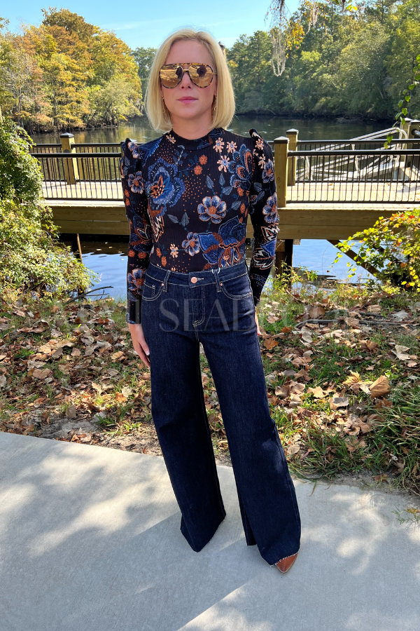 Roxbury wide leg jeans