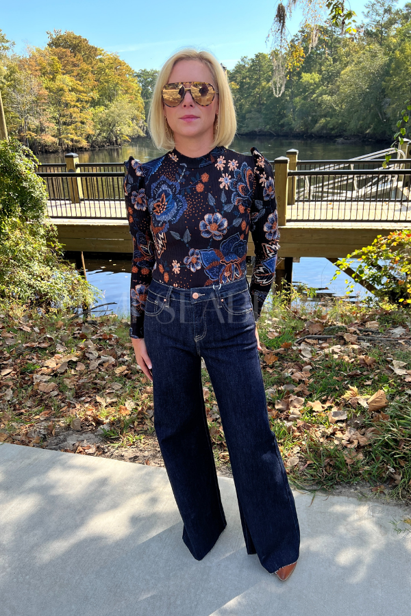 Roxbury wide leg jeans