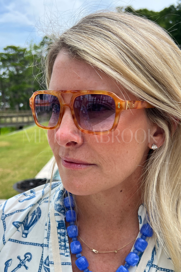 Royal Sunglasses, honey tort/lavender by I-SEA