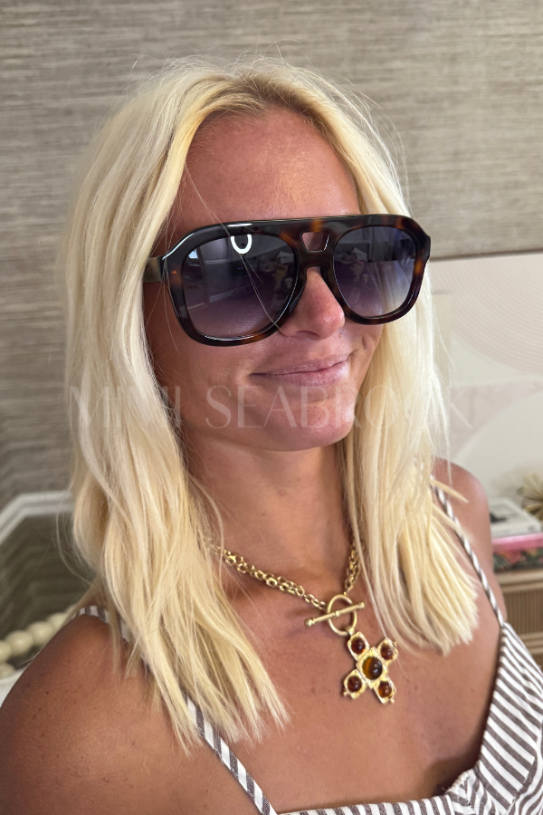 Royal Sunglasses, yellow tort/brown by I-SEA
