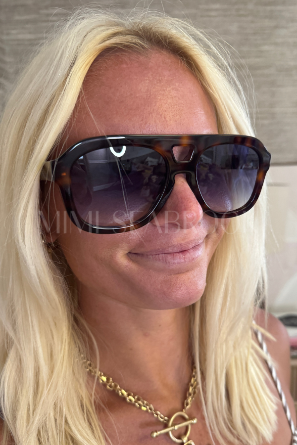 Royal Sunglasses, yellow tort/brown by I-SEA