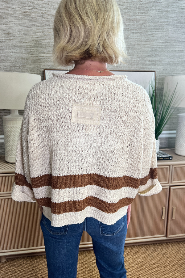 Sabine sweater, walnut