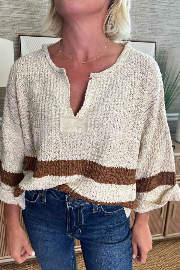 Sabine sweater, walnut