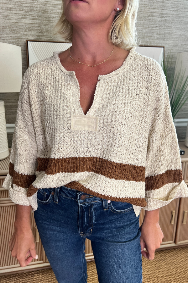 Sabine sweater, walnut