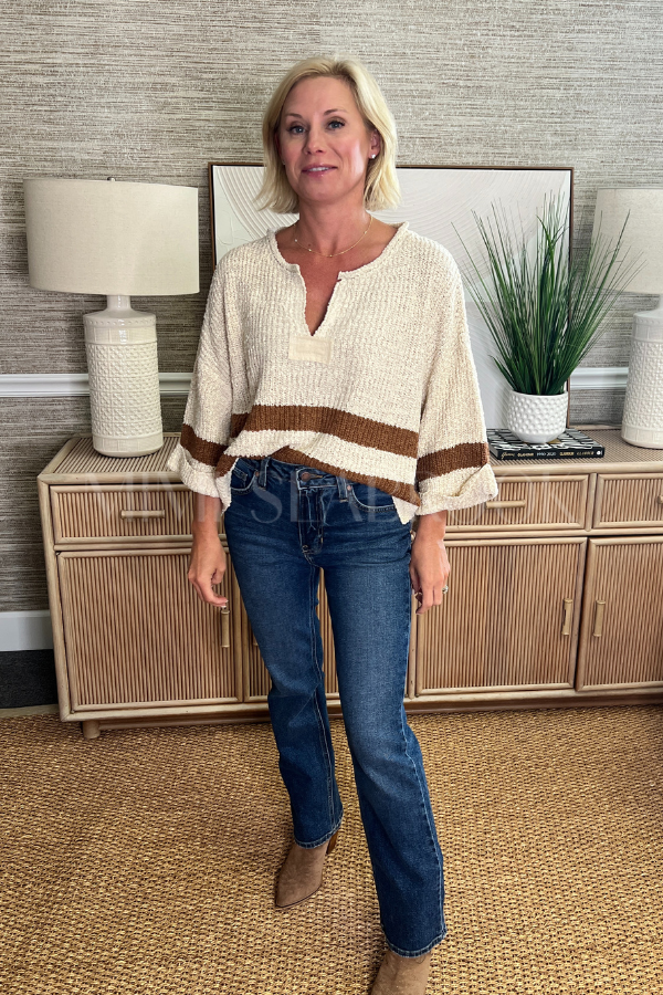 Sabine sweater, walnut