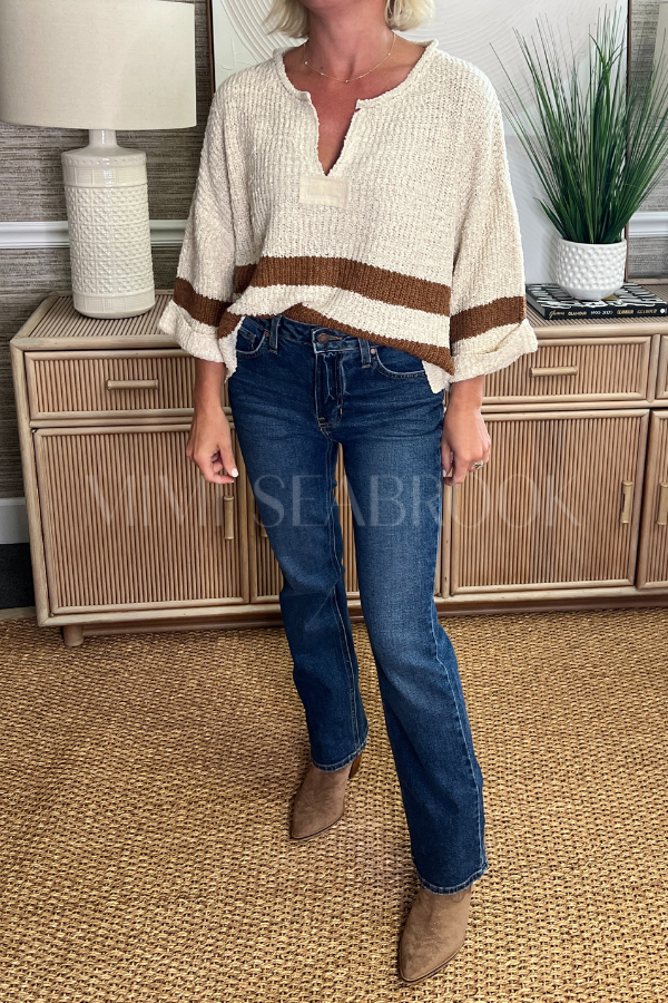 Sabine sweater, walnut