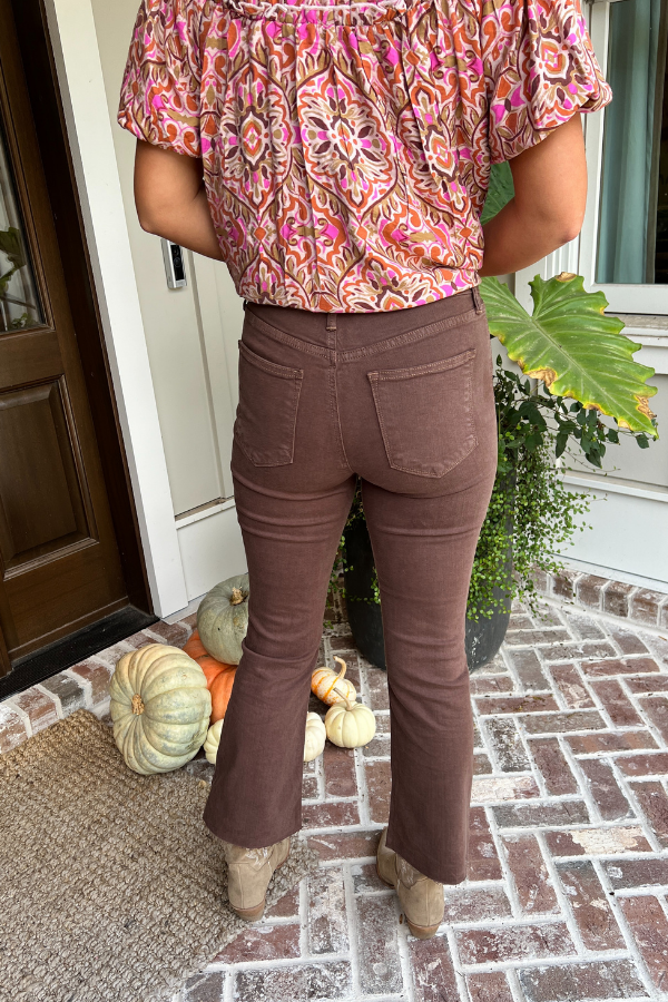 Sammy jeans, vintage brown