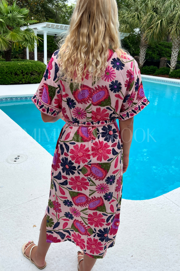Sandford dress, pink