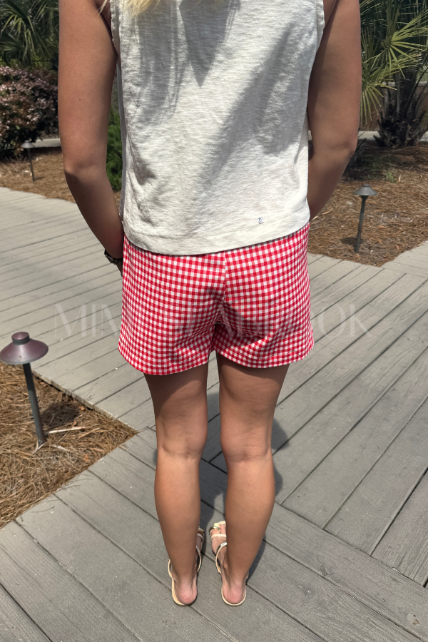 Savell shorts, red