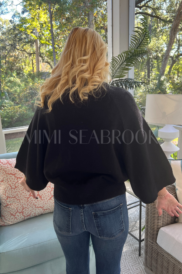 Searcy sweater, black