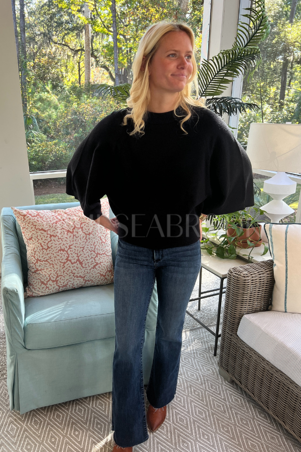 Searcy sweater, black