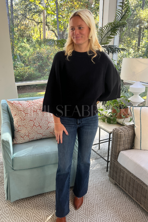 Searcy sweater, black