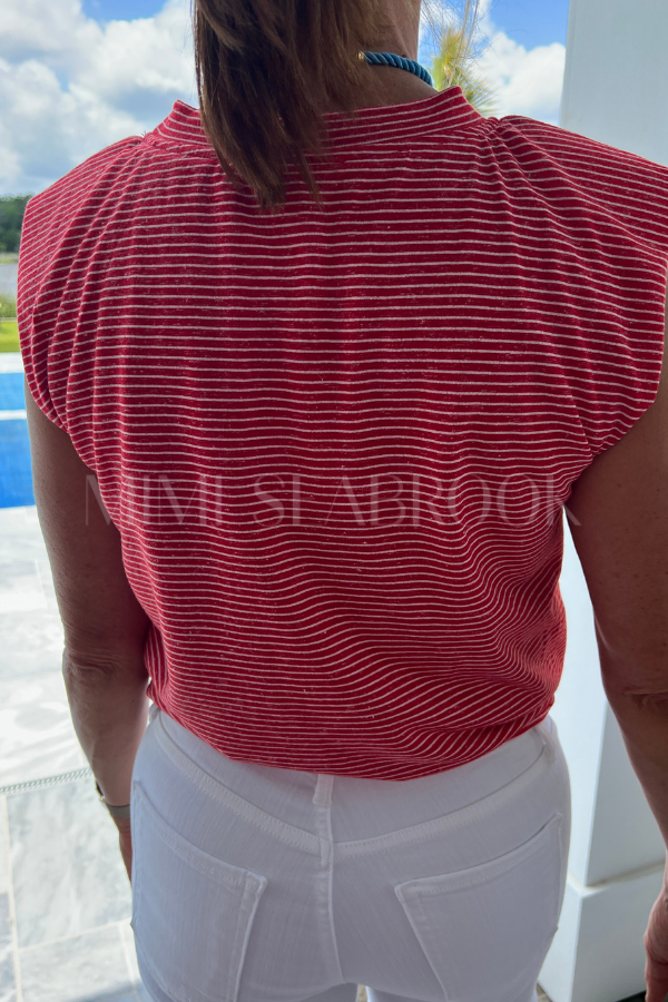 Sedona top, red