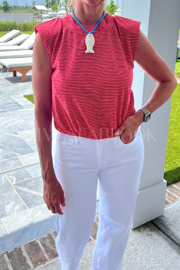 Sedona top, red