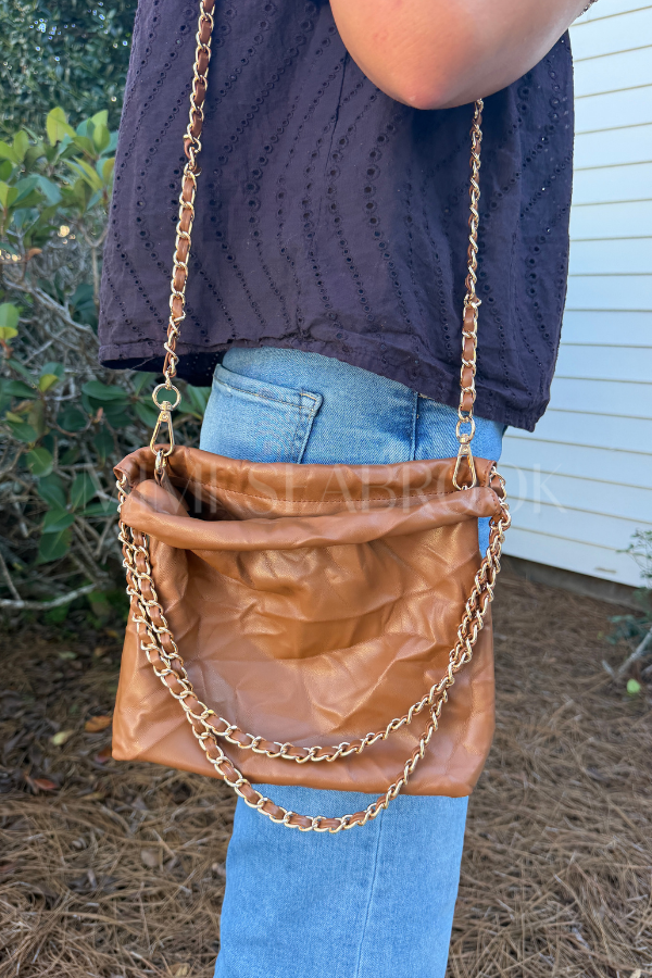 Selah bag, chocolate