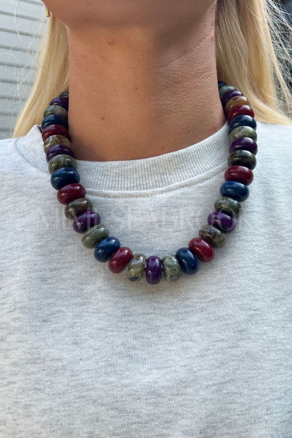 Selma necklace, multi