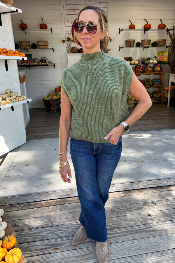 Shelby sweater, olive