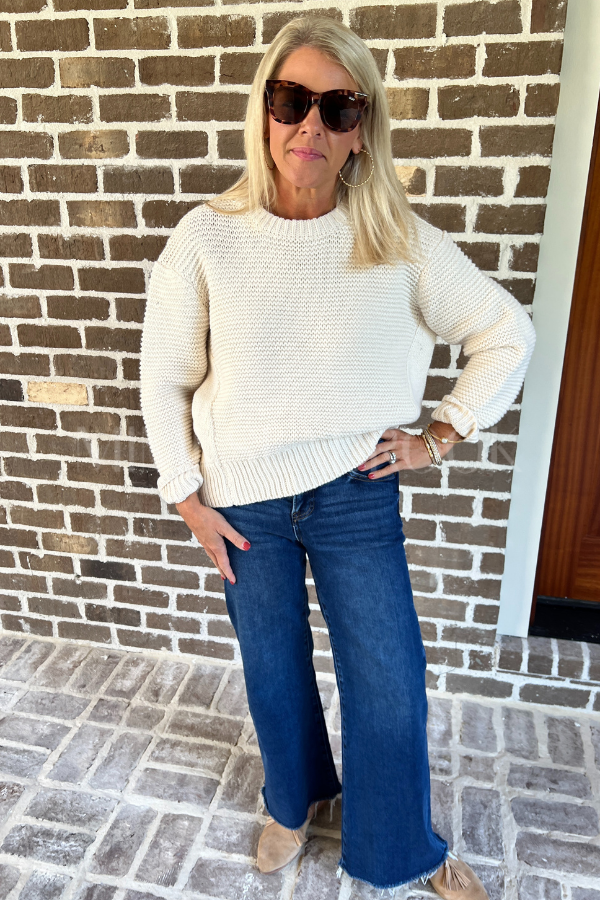 Shella sweater, cream