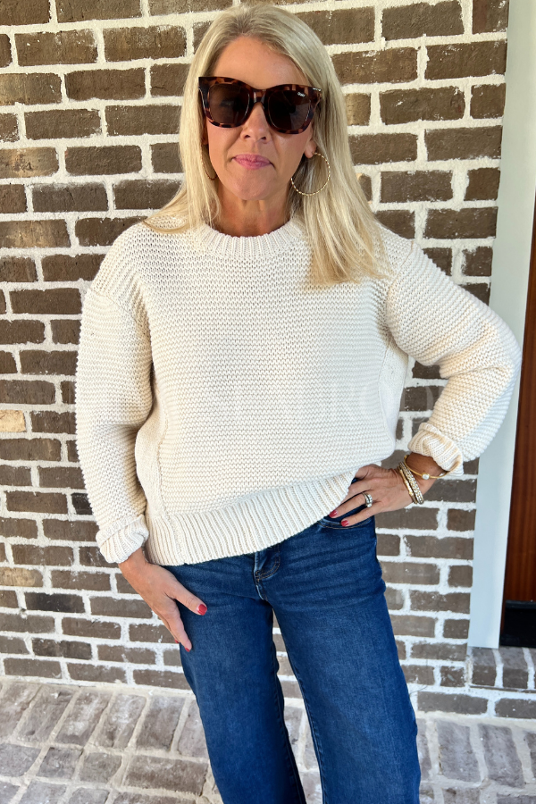 Shella sweater, cream