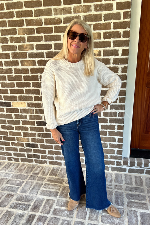 Shella sweater, cream