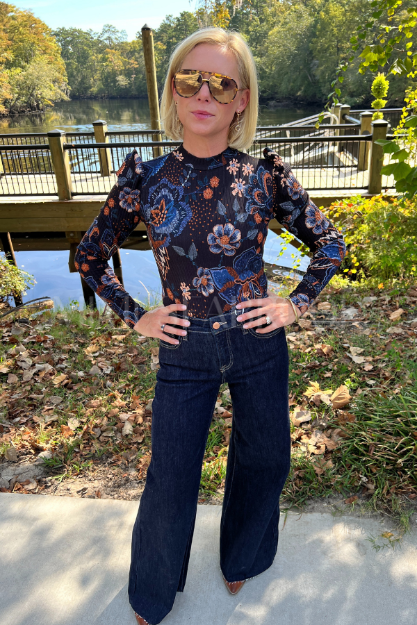 Snakes Bouquet Bodysuit by Farm Rio