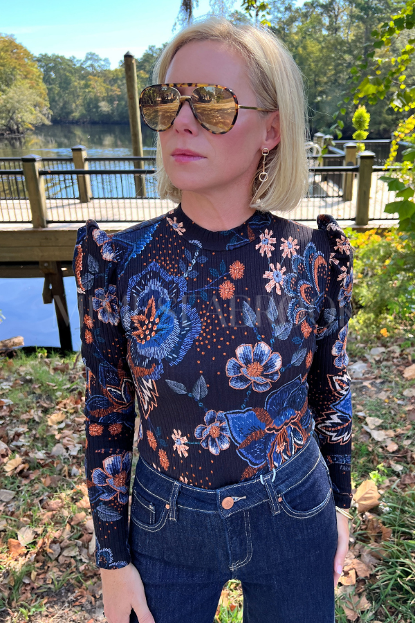 Snakes Bouquet Bodysuit by Farm Rio