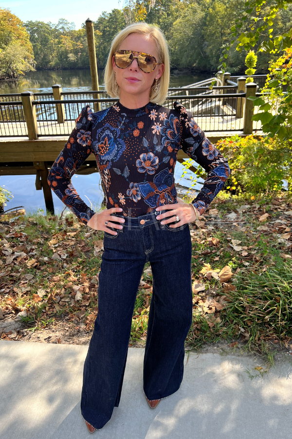 Snakes Bouquet Bodysuit by Farm Rio