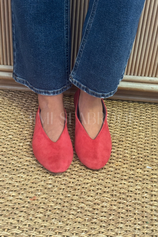 Soho Ballet Flats, red