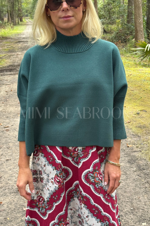 Sophia Sweater, cypress