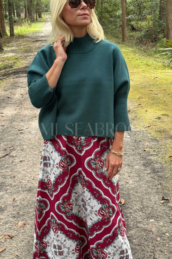 Sophia Sweater, cypress