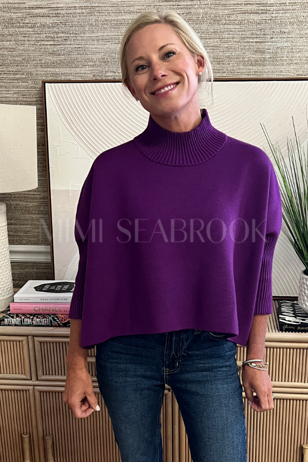 Sophia Sweater, purple