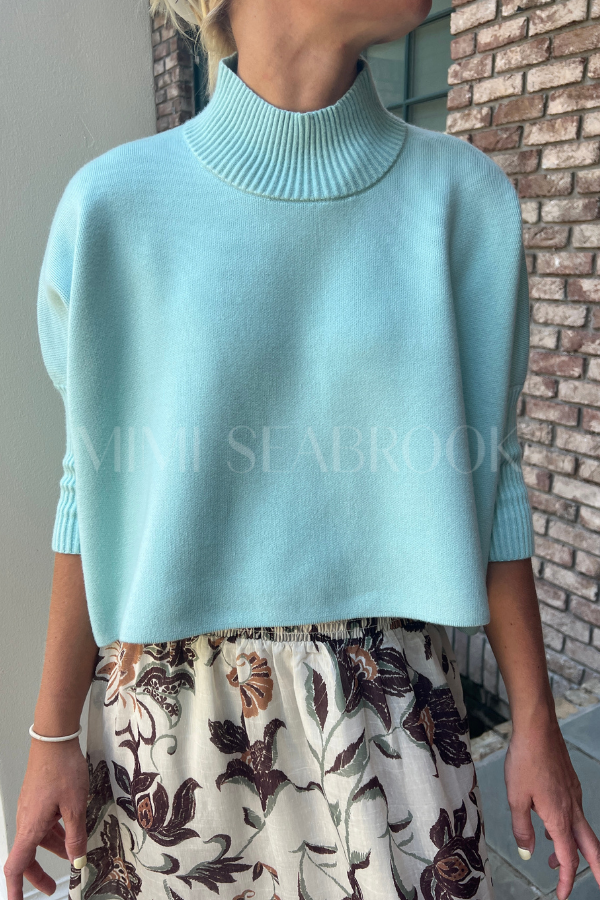 Sophia Sweater, sea glass