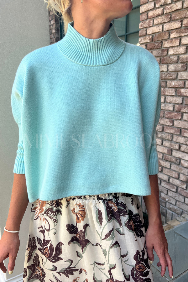 Sophia Sweater, sea glass