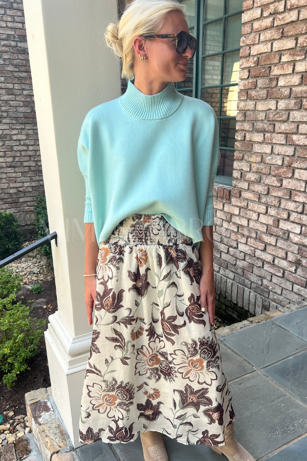 Sophia Sweater, sea glass