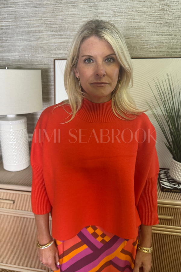 Sophia Sweater, orange