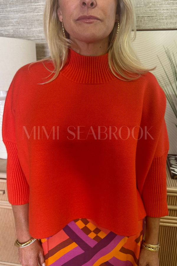 Sophia Sweater, orange