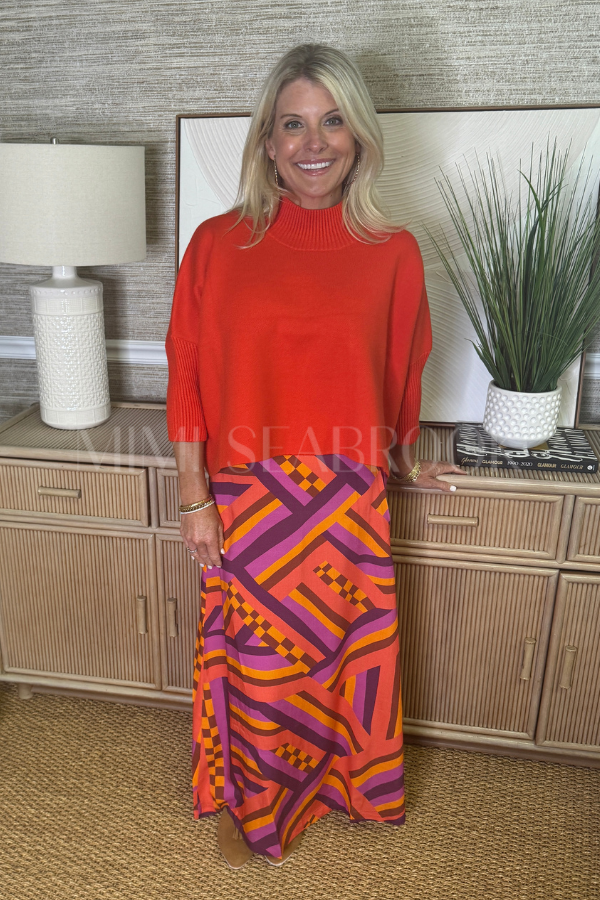 Sophia Sweater, orange