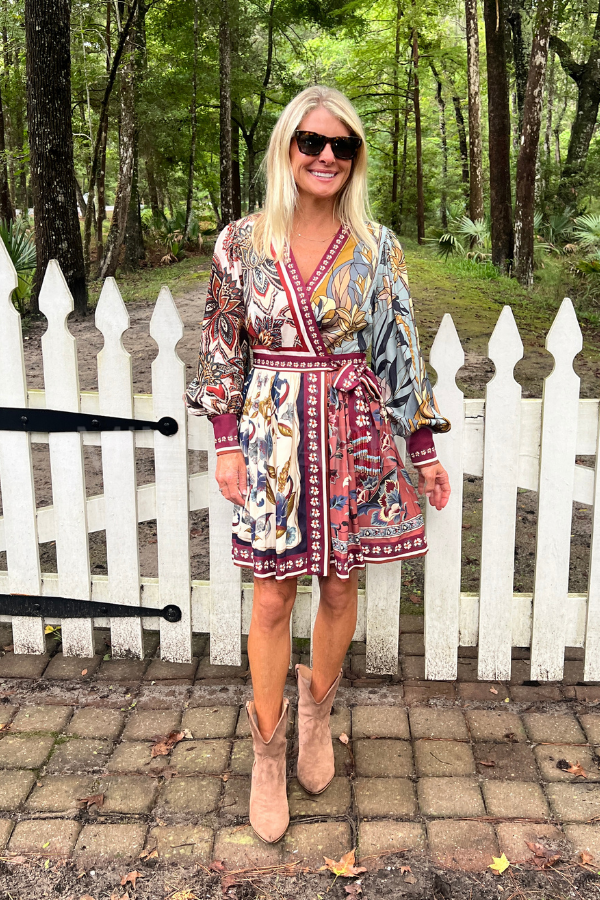 Stained Glass Beauty Scarves Mini Dress by Farm Rio
