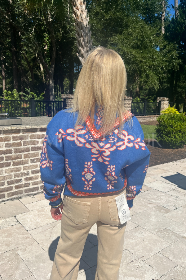 Stansell sweater, blue